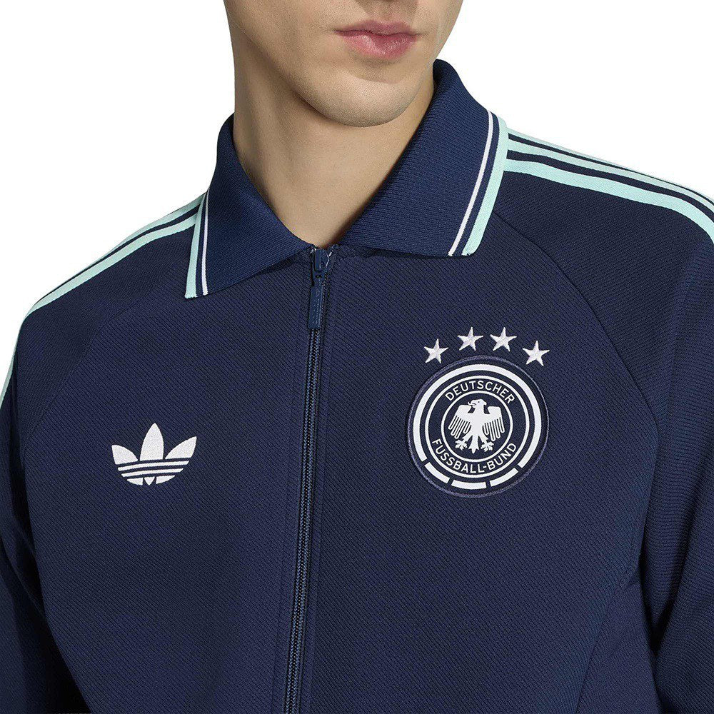 Adidas Germany away Og Jkt Fan Apparel in Blue Color