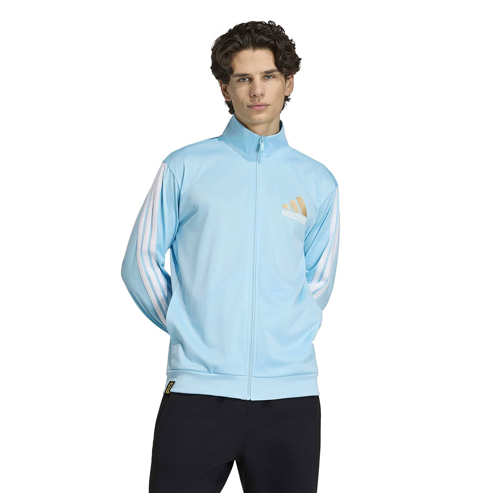 Adidas Arentina Olp Track Jkt Fan Apparel in Blue Color