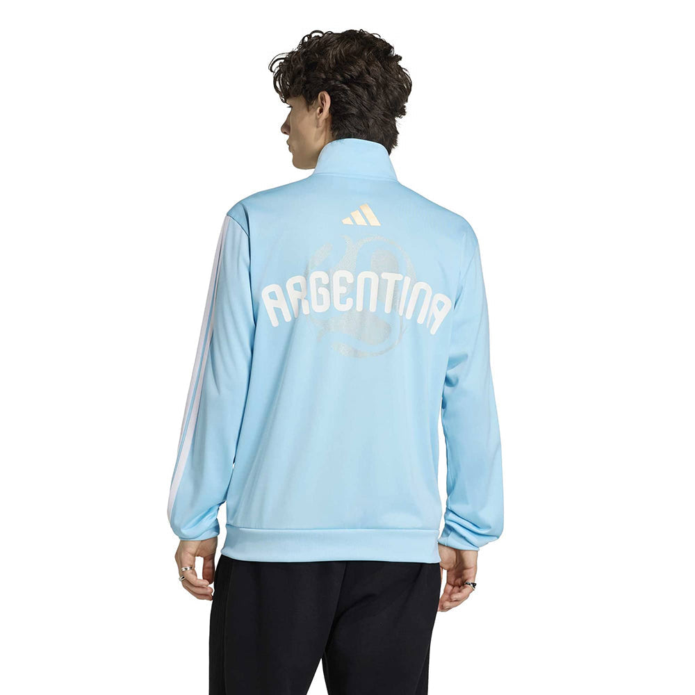 Adidas Arentina Olp Track Jkt Fan Apparel in Blue Color