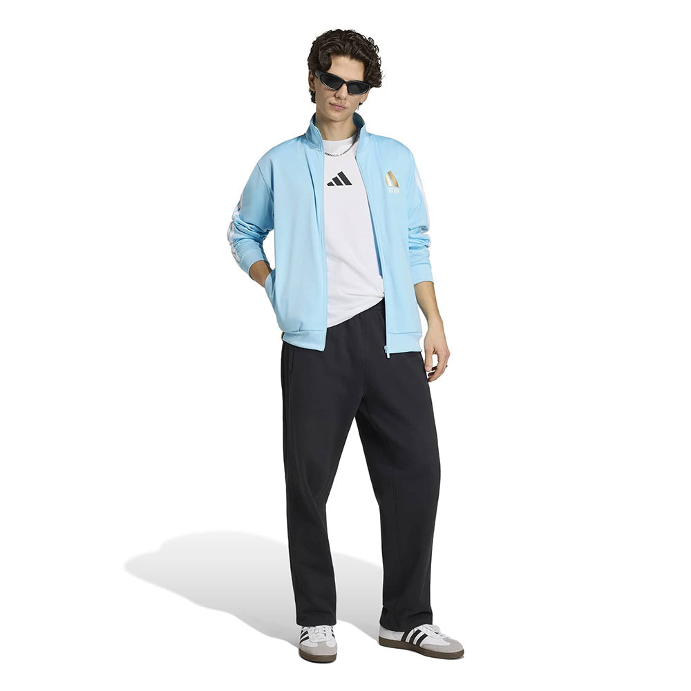 Adidas Arentina Olp Track Jkt Fan Apparel in Blue Color