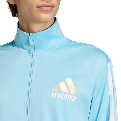 Adidas Arentina Olp Track Jkt Fan Apparel in Blue Color