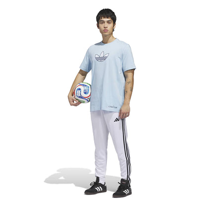 Adidas Italia away Wc T Fan Apparel in Blue Color