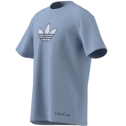 Adidas Italia away Wc T Fan Apparel in Blue Color
