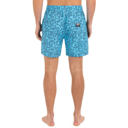 Hurley Kh 17 Cannonball Volly Swimsuits in Blue Color