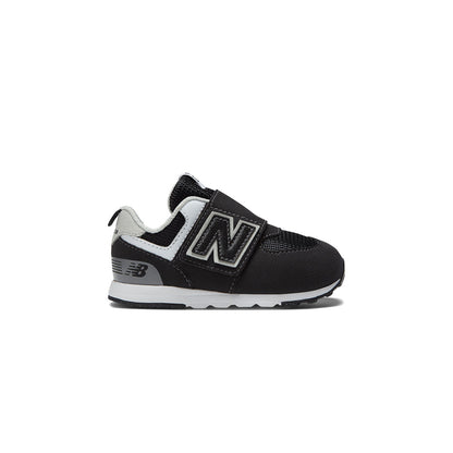 574 NEW-B HOOK & LOOP | BK BLACK