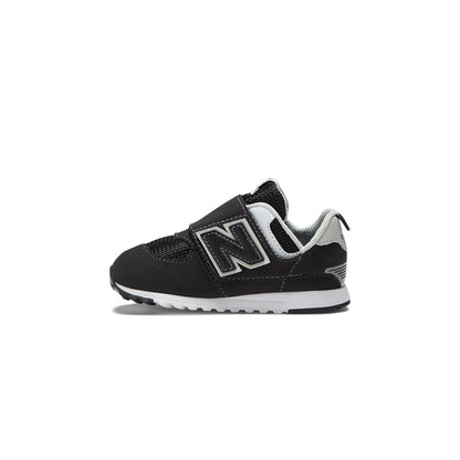 574 NEW-B HOOK & LOOP | BK BLACK