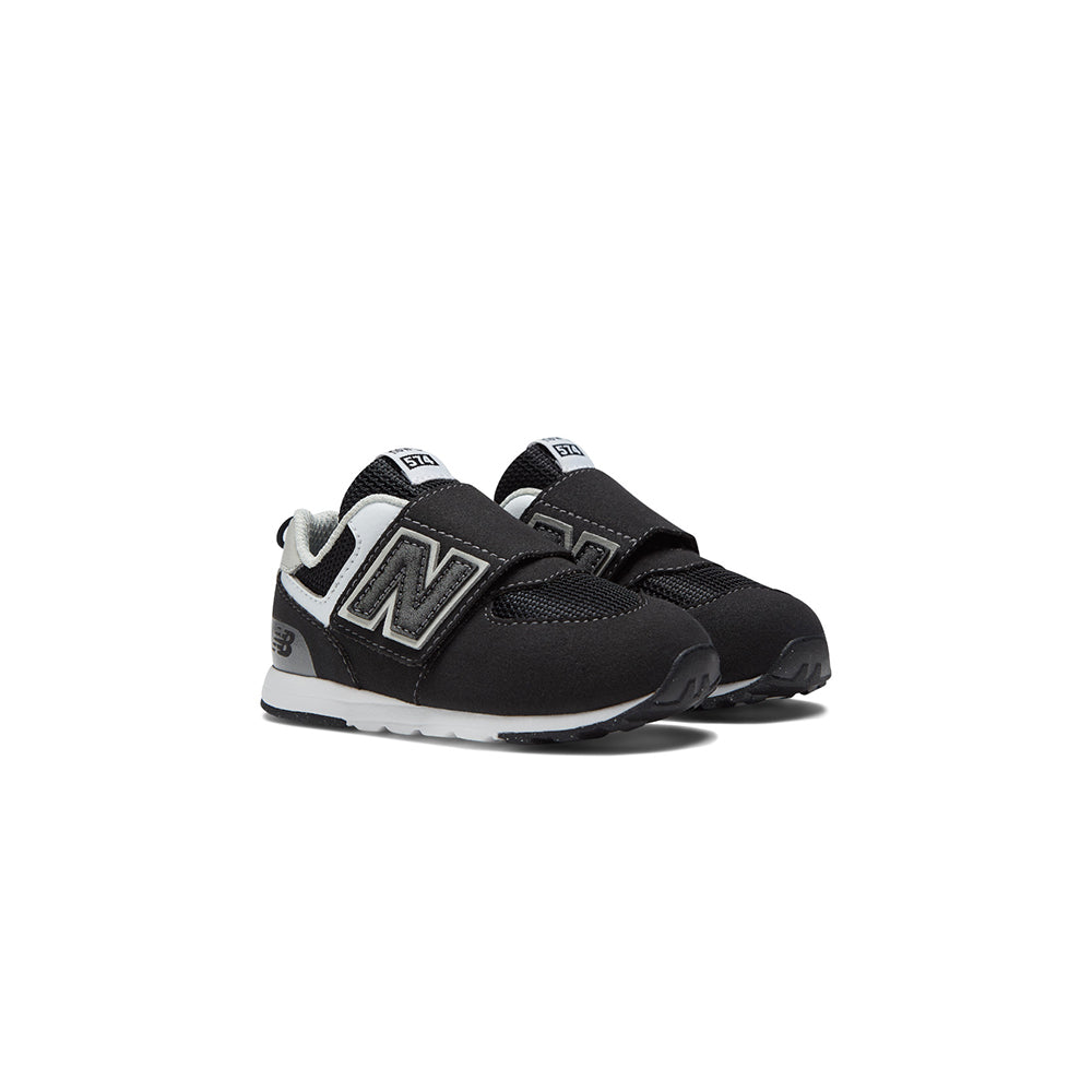 574 NEW-B HOOK & LOOP | BK BLACK