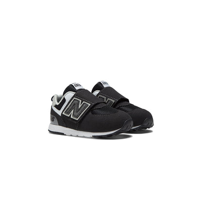 574 NEW-B HOOK & LOOP | BK BLACK
