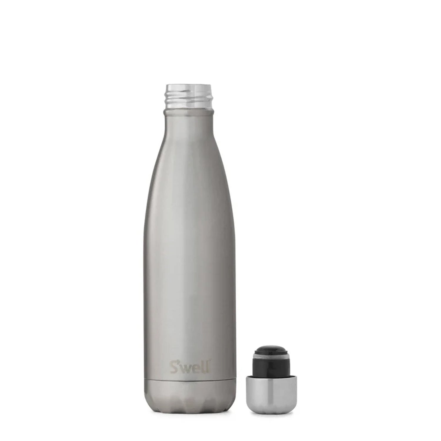 S'Well Silver Lining 17Oz Water Bottles in Grey Color