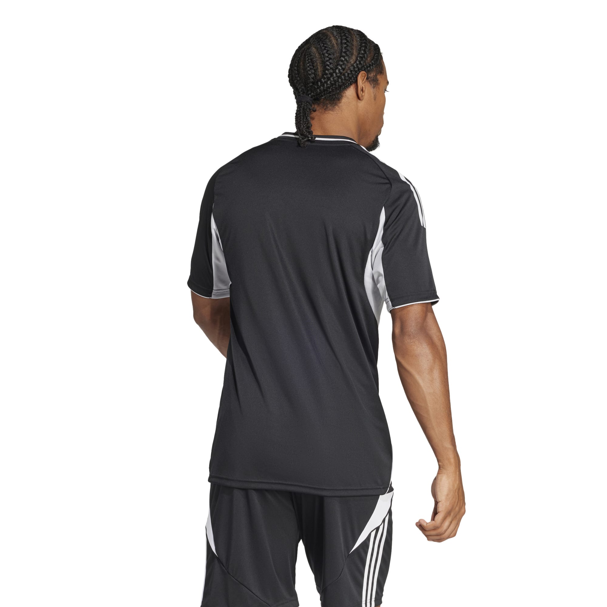 Adidas Tiro25 short sleeve Jersey Tops in Black Color