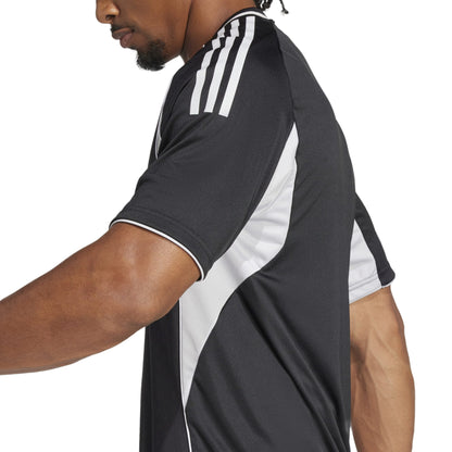 Adidas Tiro25 short sleeve Jersey Tops in Black Color