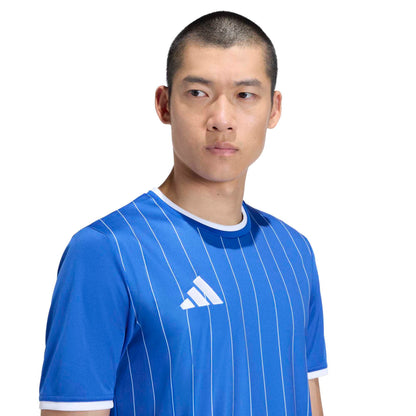 Adidas Entrada26 Gfx Jersey Tops in Blue Color