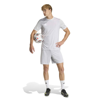 Adidas Entrada26 Gfx Jersey Tops in Grey Color