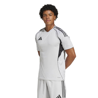 Adidas Tiro25 Jersey Tops in Grey Color