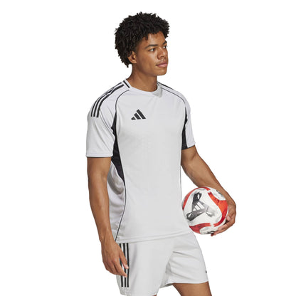 Adidas Tiro25 Jersey Tops in Grey Color