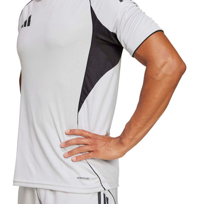 Adidas Tiro25 Jersey Tops in Grey Color