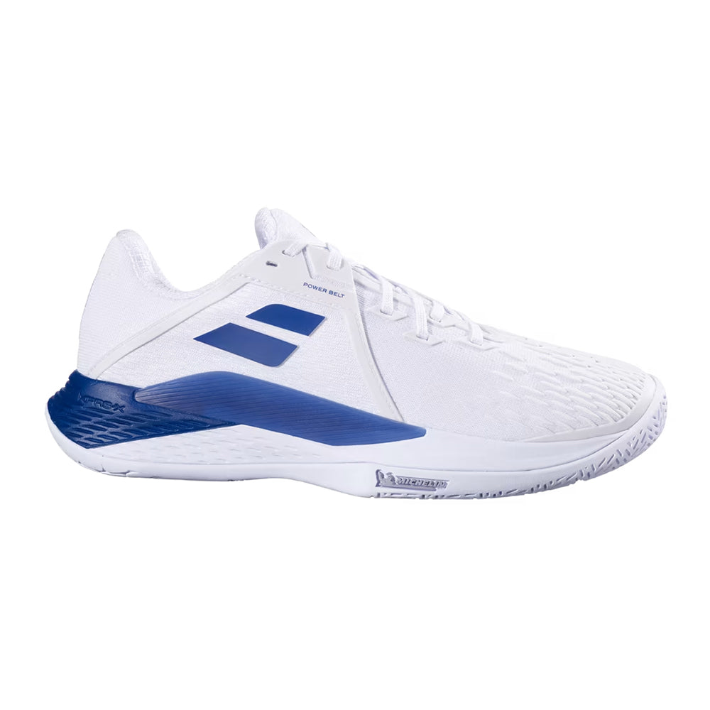 Babolat Propulse Fury 3 Tennis Shoes in White Color