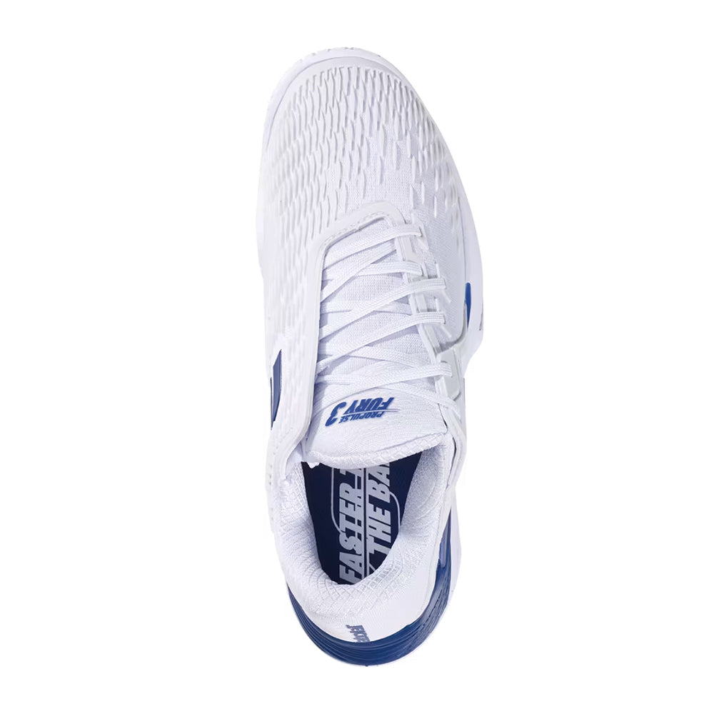 Babolat Propulse Fury 3 Tennis Shoes in White Color