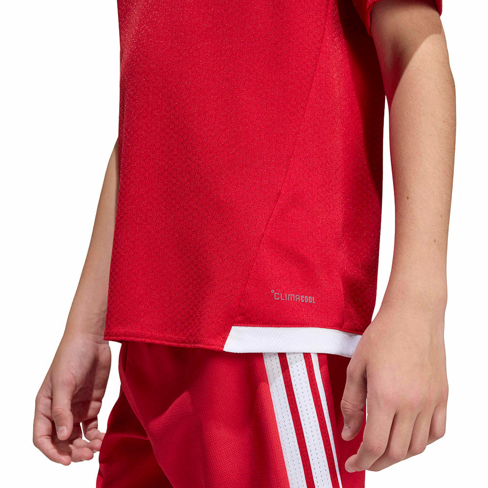 Adidas Tiro26 Jersey Tops in Red Color