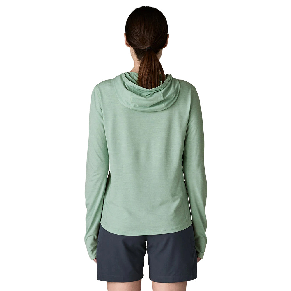Patagonia W'S Cap Cool Sun Hoody Pullover in Blue Color