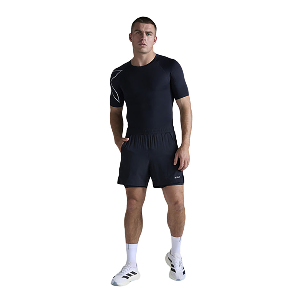 2Xu Core Compression short sleeve Tops in Black Color
