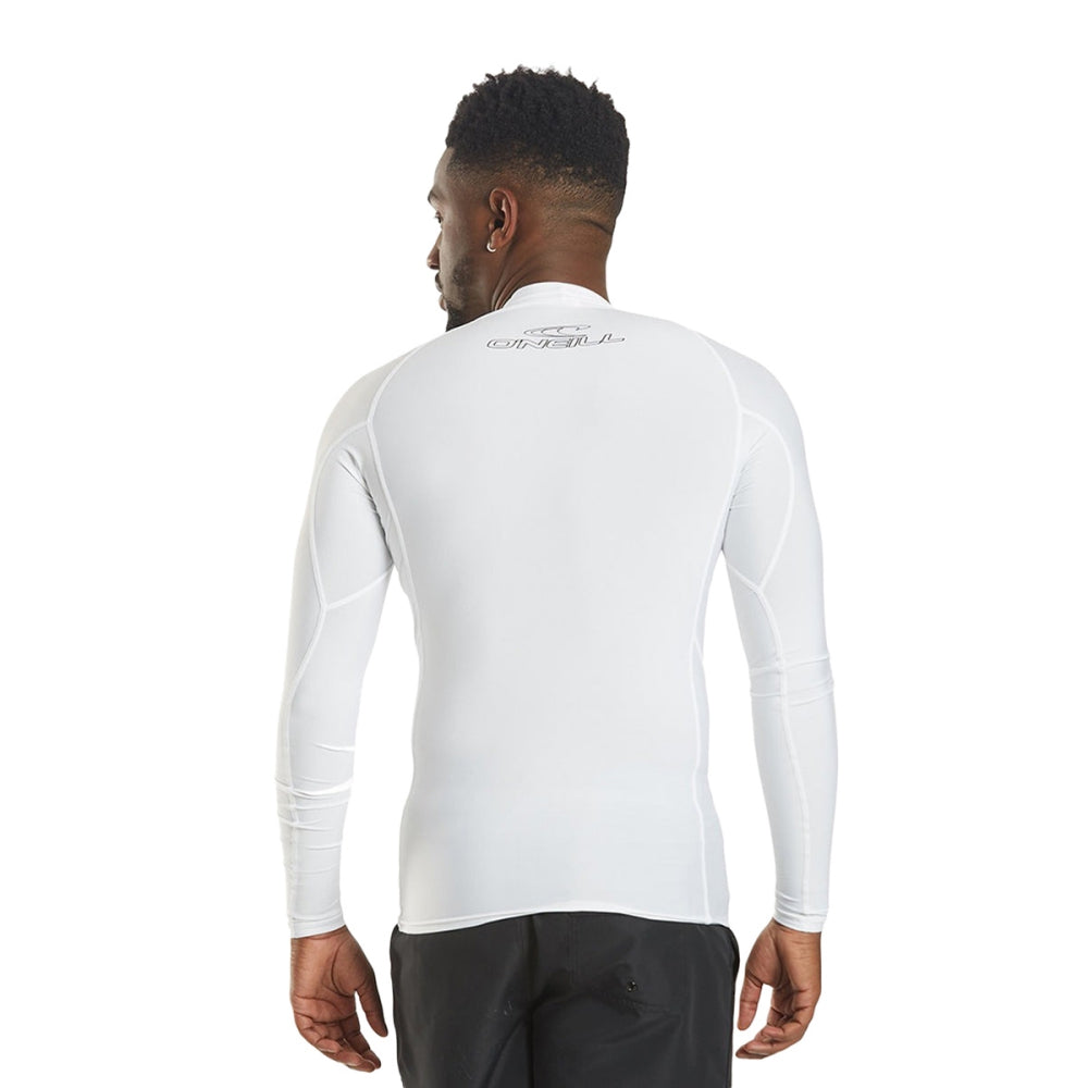 SKINS L/S CREW | 025 WHITE