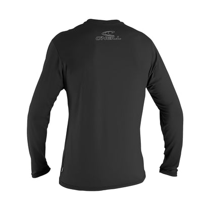BASIC L/S RASH TEE  LSE | 002 BLACK