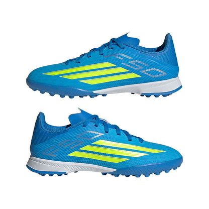Adidas F50 League TF Turf Cleats in Blue Color