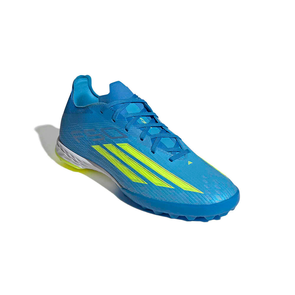 Adidas F50 Pro TF Turf Cleats in Blue Color