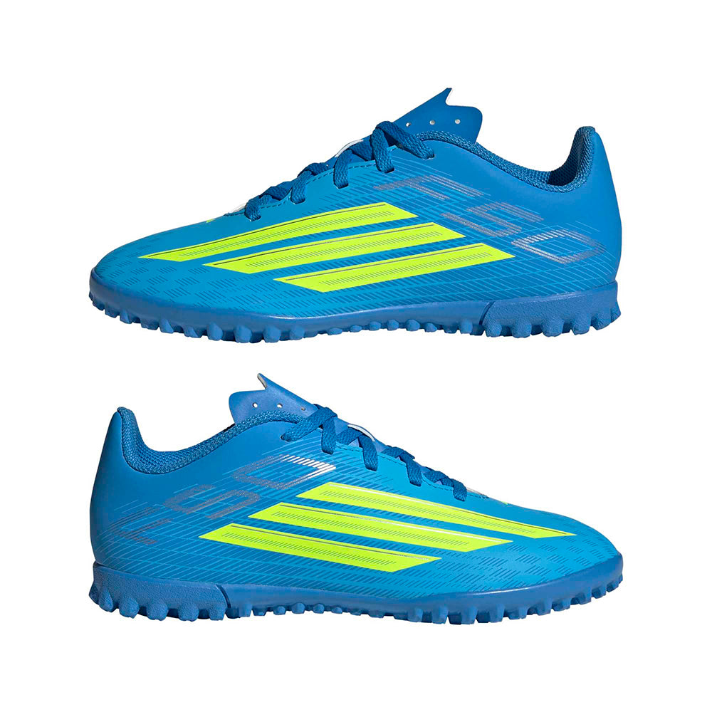 Adidas F50 Club TF Turf Cleats in Blue Color