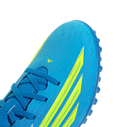 Adidas F50 Club TF Turf Cleats in Blue Color