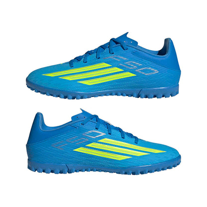 Adidas F50 Club TF Turf Cleats in Blue Color