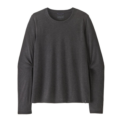 Patagonia W'S L/S Cap Cool Trail S Tops in Black Color