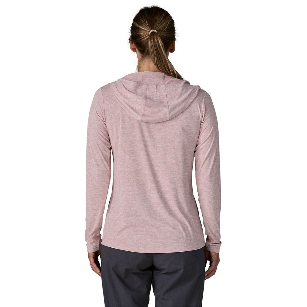 Patagonia W'S capilene cool daily Hoody Pullover in Purple Color