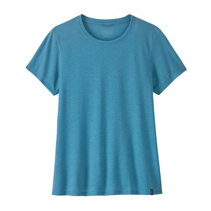 Patagonia W'S Cap Cool Trail Shirt Tops in Blue Color