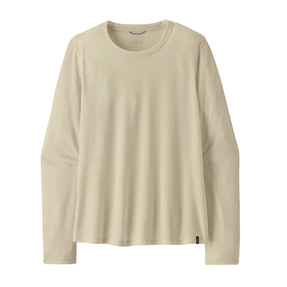 Patagonia W'S L/S Cap Cool Trail S Tops in White Color