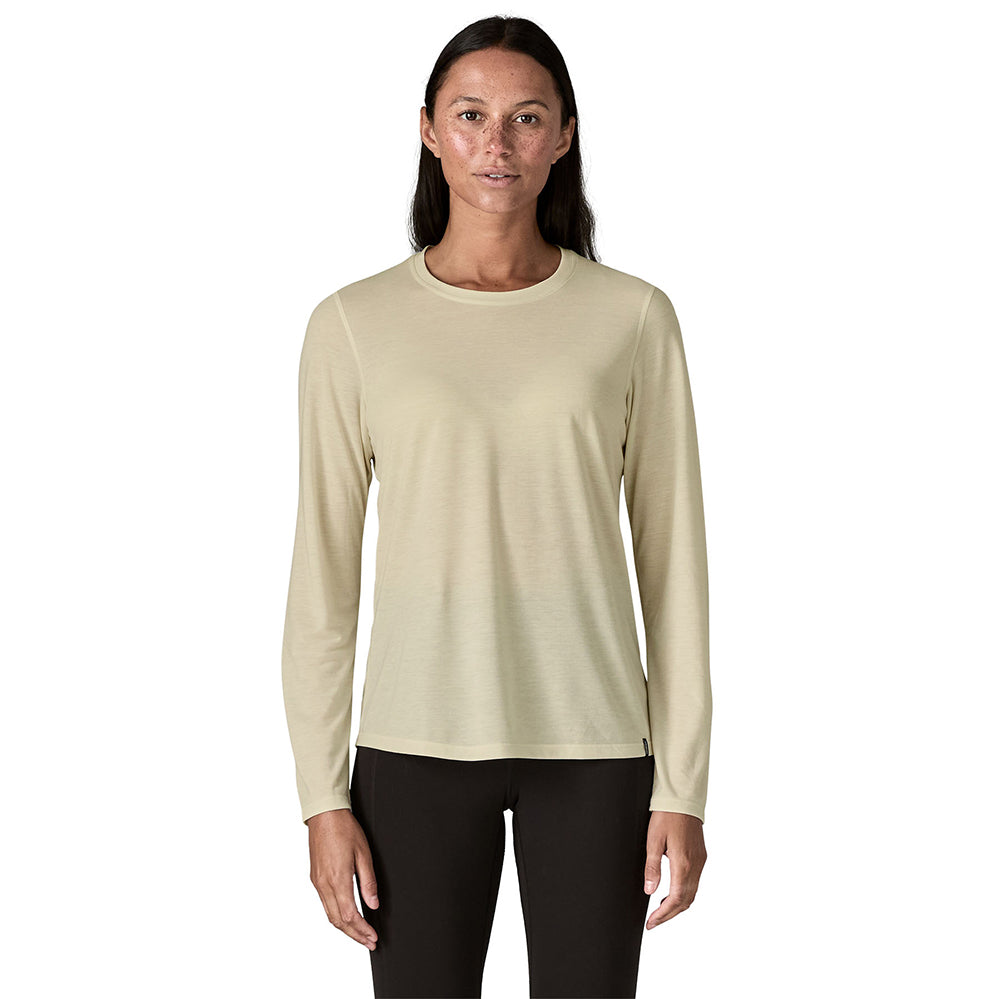 Patagonia W'S L/S Cap Cool Trail S Tops in White Color
