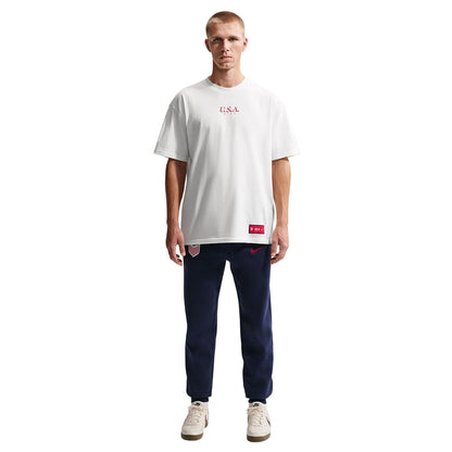 Nike Usmnt short sleeve Fan Apparel in White Color