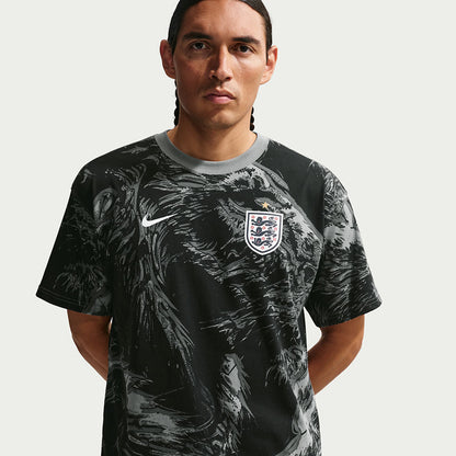 Nike England Soccer T Fan Apparel in Grey Color