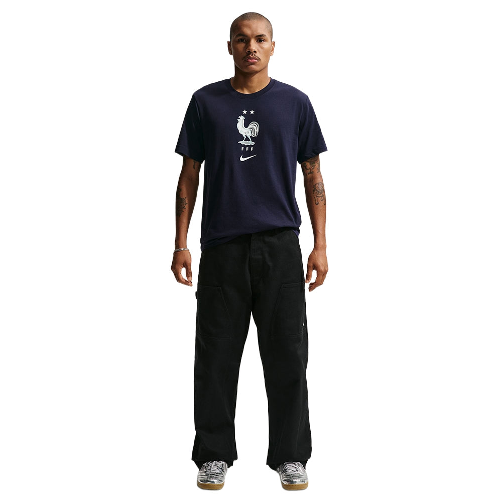 Nike Fff Soccer T Fan Apparel in Blue Color