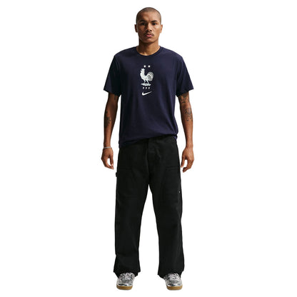 Nike Fff Soccer T Fan Apparel in Blue Color