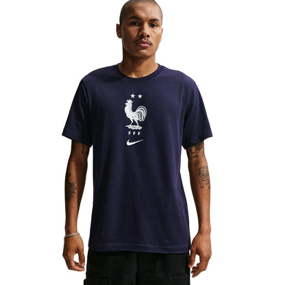 Nike Fff Soccer T Fan Apparel in Blue Color