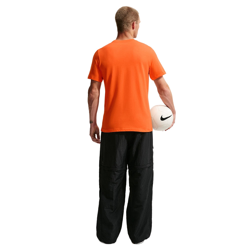 Nike Netherlands Soccer T Fan Apparel in Orange Color