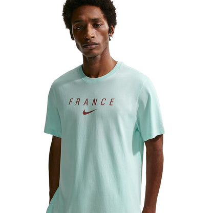 Nike Fff Soccer T Fan Apparel in White Color