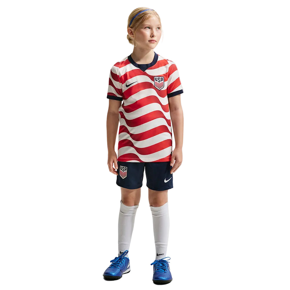 Nike Usmnt 26 Stad home Jersey Fan Apparel in Blue Color