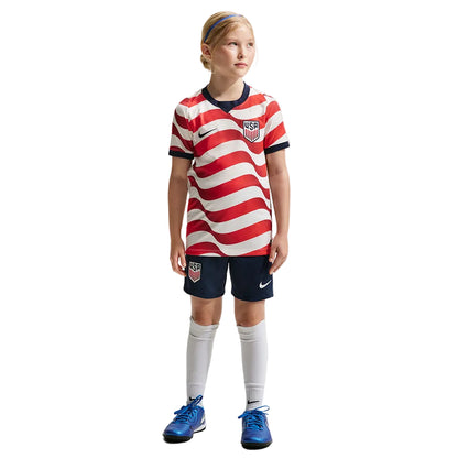 Nike Usmnt 26 Stad home Jersey Fan Apparel in Blue Color