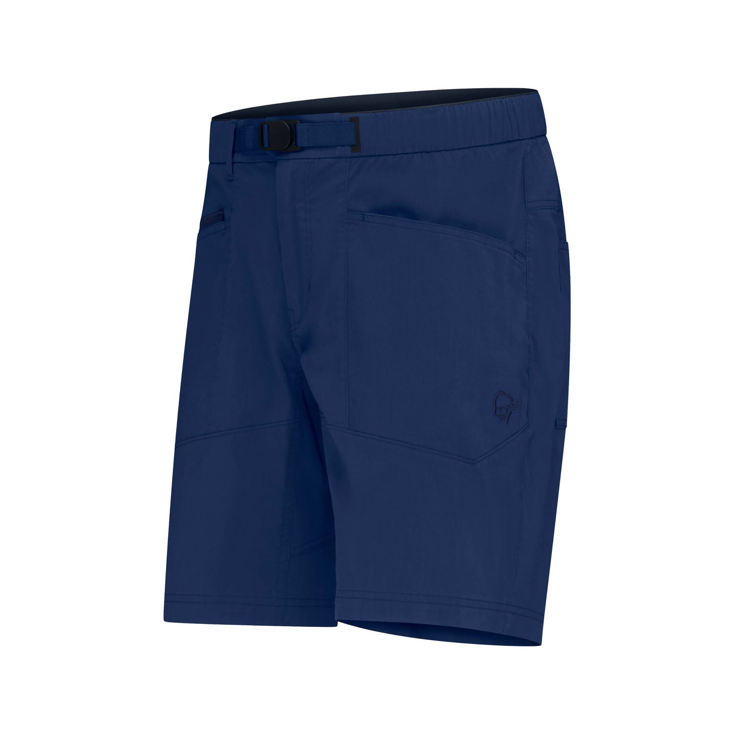 FEMUND MID COTTON SHORTS | 2295INDIGO