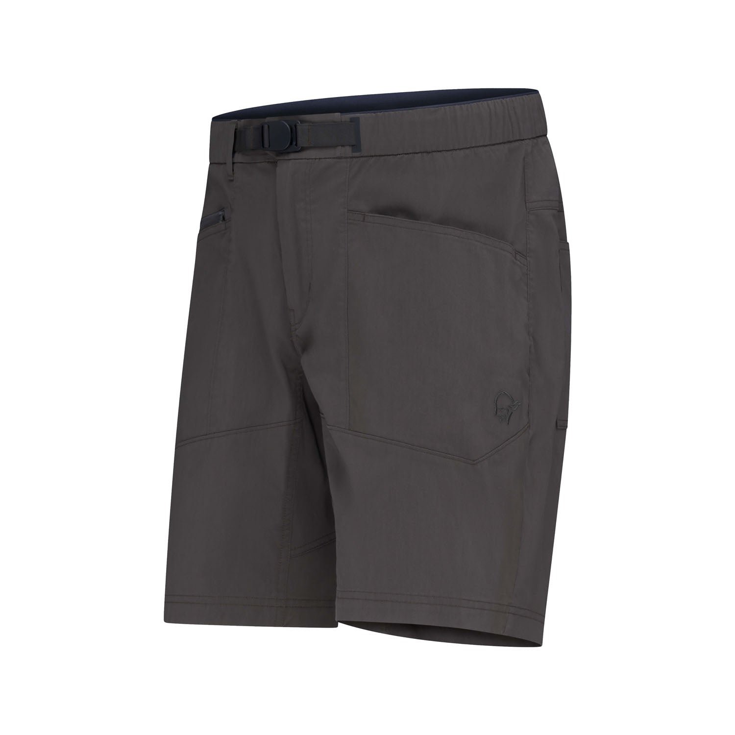 FEMUND MID COTTON SHORTS | 8806BELUGA