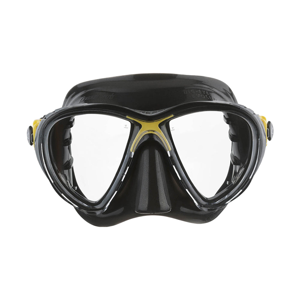 Cressi Big Eyes Evolution Scuba Goggles in Black Color