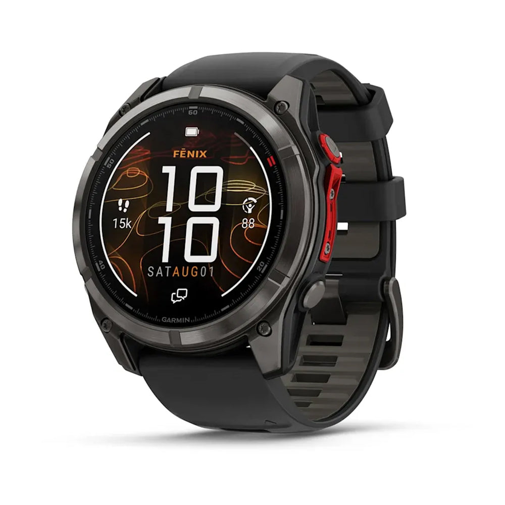 GARMIN デジタル体重計 黒 Garmin Fenix 8 - 43Mm Amoled Smart Watch W/ Sapphire Crystal Lens